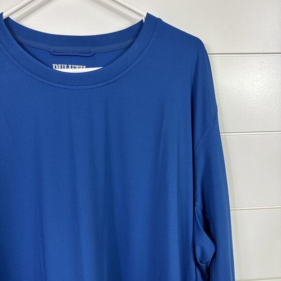 Duluth Trading Armachillo Sunperior UPF Long Sleeve Crewneck Shirt Blue sz 2XL - Picture 3 of 7